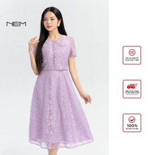 [ Chính Hãng ] Đầm nữ thiết kế cao cấp NEM Fashion 40012 giá tốt