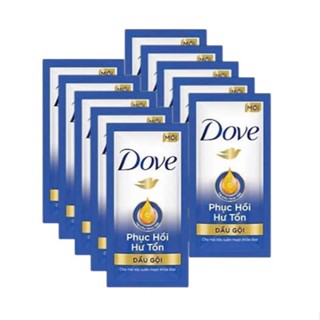  Set 30 Gói Dầu gội Dove phục hồi tóc hư tổn  dây đứt  