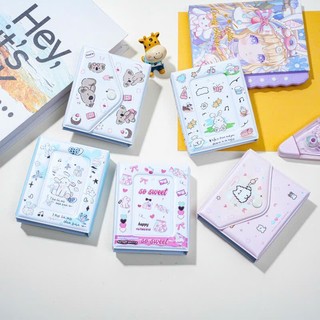Collect book (có nút bấm) Hàn Quốc 28/36 miếng sheet pp