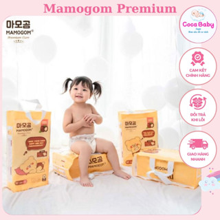 Bỉm hữu cơ MAMOGOM Premium Care công nghệ Hàn dán/quần đủ size NB40/S62/M52/M48/L44/XL40/XXL38