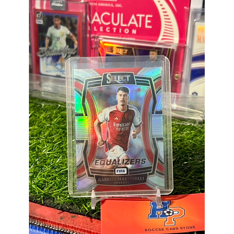 Thẻ bóng đá Gabriel Martinelli Equalizers Panini Select 2023/24