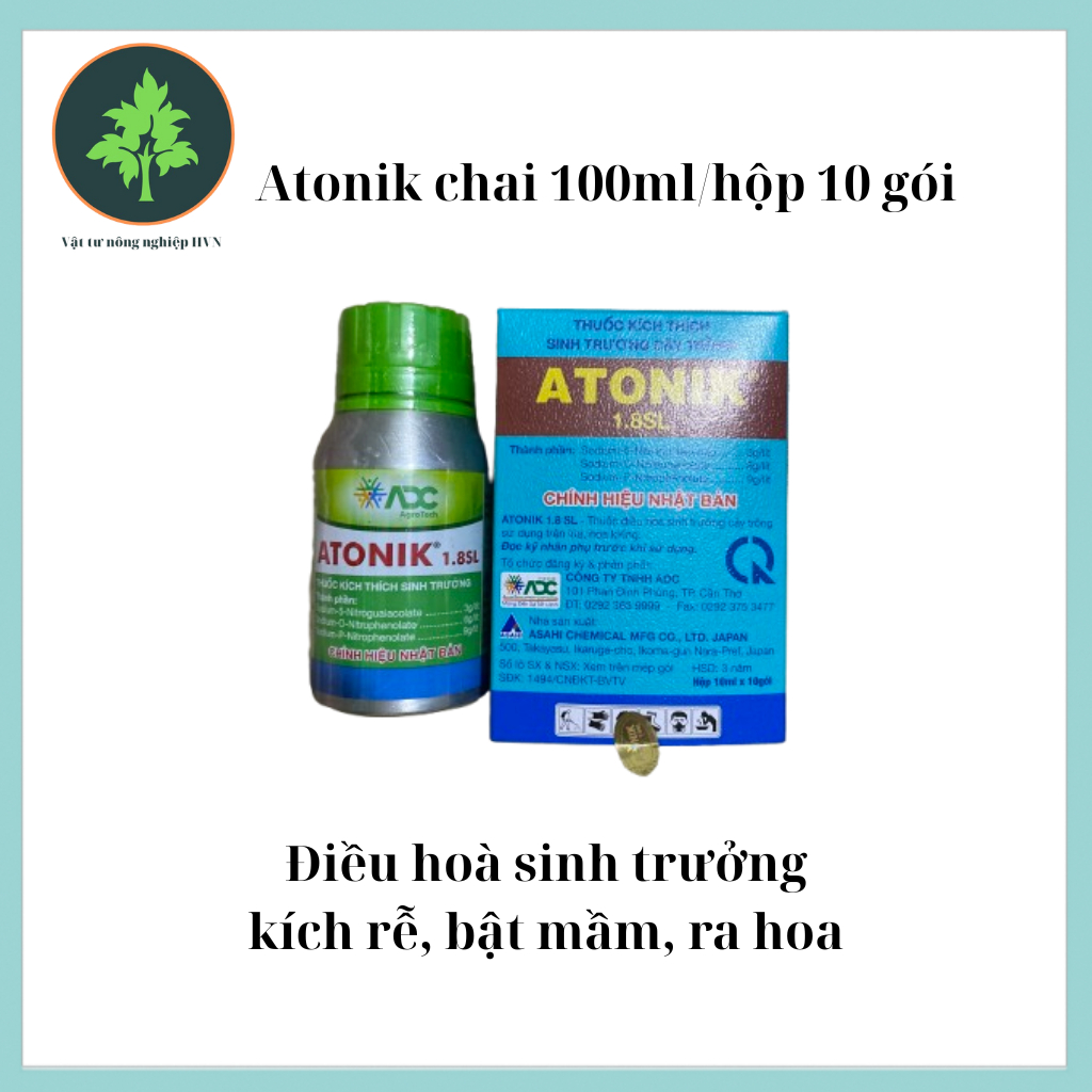 Thuốc kích thích sinh trưởng Atonik chai nhôm 100ml