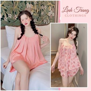 Đồ Bộ Ngủ 2 Dây Kate Thái Thoáng Mát, Đồ Ngủ Nữ Mặc Nhà Đồ Xinh Cute Siêu Rẻ