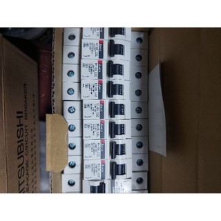 (HÀNG CHẤT LƯỢNG) Aptomat Misubishi 3 Pha 2Pha 1 Pha C20 - C63A