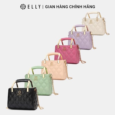 Túi xách nữ thời trang ELLY EL349 túi đeo chéo đeo vai xách tay da tổng hợp cao cấp