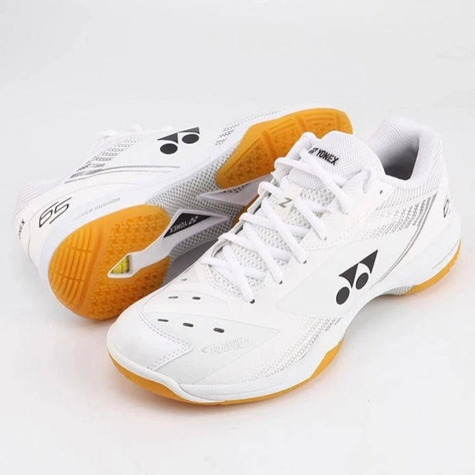Giày cầu lông Yonex 65Z3 màu trắng, chống trơn trượt tốt dành cho cả nam và nữ