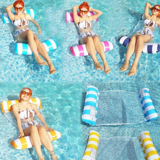 New Inflatable Floating Seat Bể bơi có thể gập lại, Bãi biển