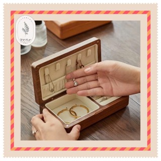 Hộp Đựng Nữ Trang Bằng Gỗ Vintage Đa Năng Đựng Nhẫn, Vòng Tay, Bông Tai