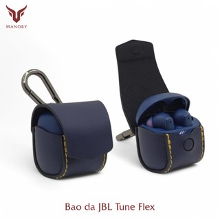 Bao da JBL Tune Beam | Tune Beam 2 | JBL Tune Flex [Da thật 100%] - Manory Leather