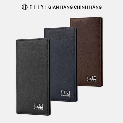Ví nam da thật ELLY HOMME EVM21 ví dài cầm tay da thật cao cấp nhiều ngăn sang trọng