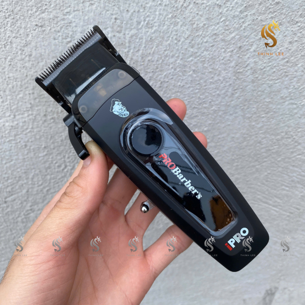 Tông Đơ Cắt Tóc IPRO Barber S1095 Lưỡi Đơn, Động Cơ K Chổi Than | Mài Chuốt, Căn Chỉnh Lưỡi - Thịnh 
