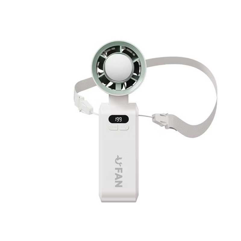 Quạt Cầm Tay Có Sò Lạnh, Pin 6000mah