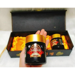 Cao Linh Chi Hộp Gỗ Đen 3 lọ Cao Cấp Hàn Quốc