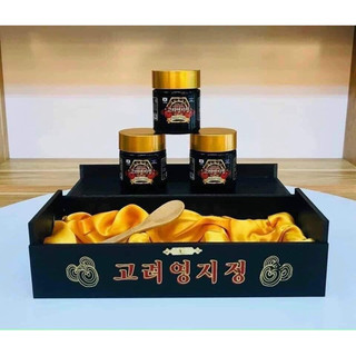Cao Linh Chi Hộp Gỗ Đen 3 lọ Cao Cấp Hàn Quốc