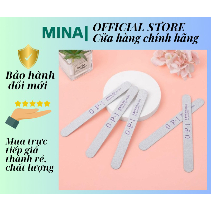 (Dũa móng tay) Dũa mỏng O.P.I( lẻ), Dũa mỏng Dingxi - Mina nail