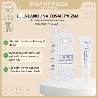 Lanolina Kosmetycza 10g- Sáp Dưỡng Ẩm Làm Dịu Niêm Mạc Miệng Cho Trẻ Sơ Sinh