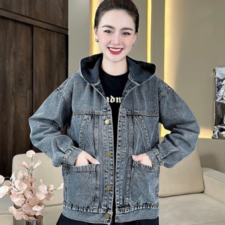 ÁO KHOÁC JEAN  NAM NỮ 6 TÚI CÓ NÓN (CÓ TÚI TRONG)Size 40-80kg