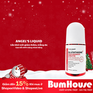 Lăn khử mùi giảm thâm nách, làm trắng da Angel's Liquid Glutathione Fresh-up Whitening Magic Deo Stick 60ml
