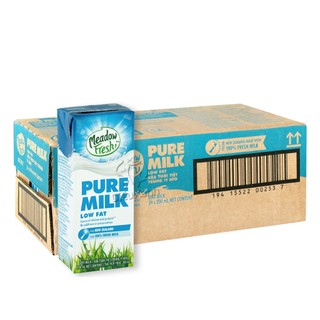 [Thùng 24 Hộp] Sữa Tươi Meadow Fresh Ít Béo 200ml - Nhập khẩu Úc