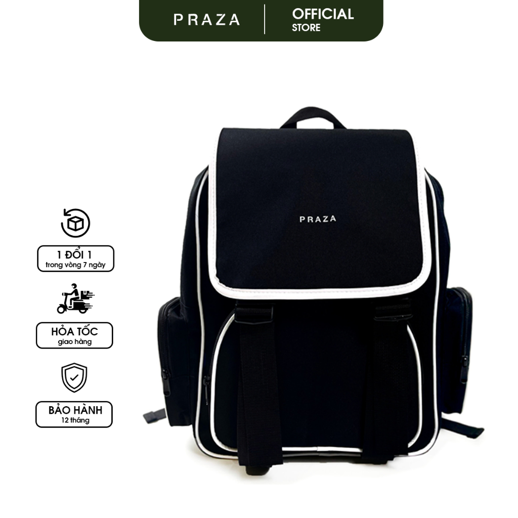 Balo Đi Học Phối Nhiều Màu Sắc Dành Cho Nam Nữ PRAZA - BL200