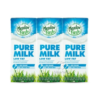 [Thùng 24 Hộp] Sữa Tươi Meadow Fresh Ít Béo 200ml - Nhập khẩu Úc