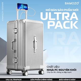 Vali Du Lịch Khung Nhôm B Bamozo ULTRAPACK Size 22/24/28 Cao Cấp Bảo Hành 10 Năm - Lỗi 1 Đổi 1 Trong 30 Ngày