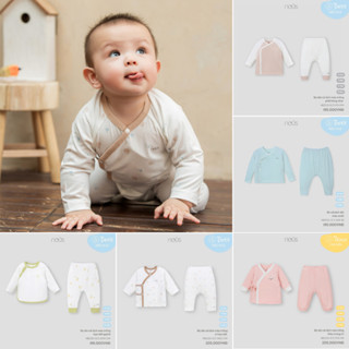  Bộ Nous Cài Lệch Dài Có Size Chất Mềm Mịn Cho Bé 