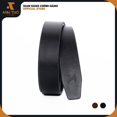 Thắt lưng da bò Anh Tho Leather - DTSM (không đầu khóa)