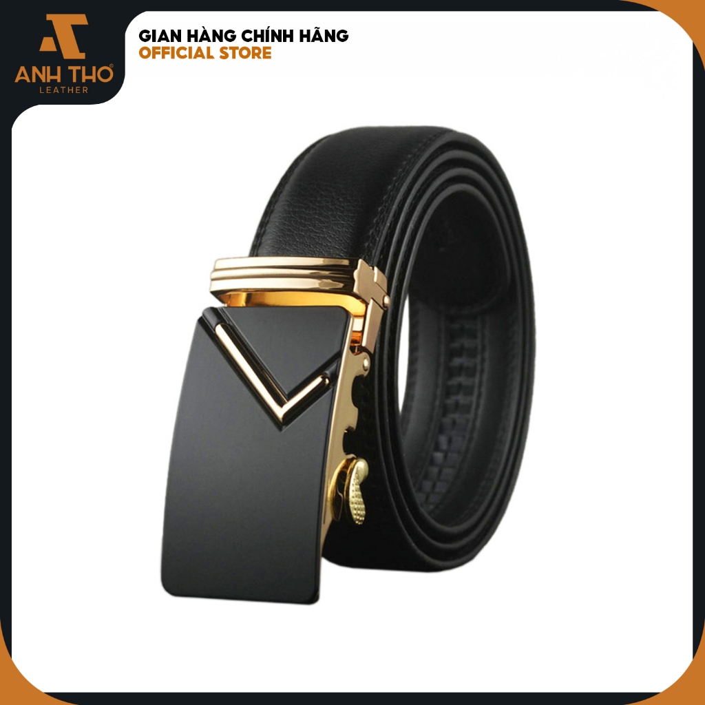 Thắt lưng nam da thật Anh Tho Leather P125