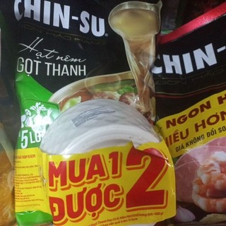 Hạt nêm Chinsu rau củ quả 400g ngọt thanh