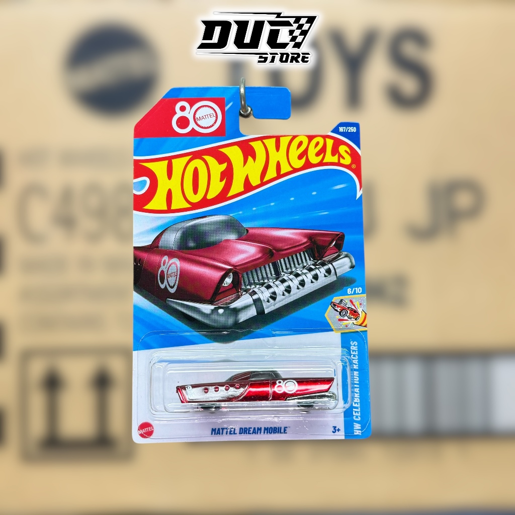 Ducstore Xe mô hình HYX42 Hot Wheels Mattel Dream Mobile - basic H case 2025