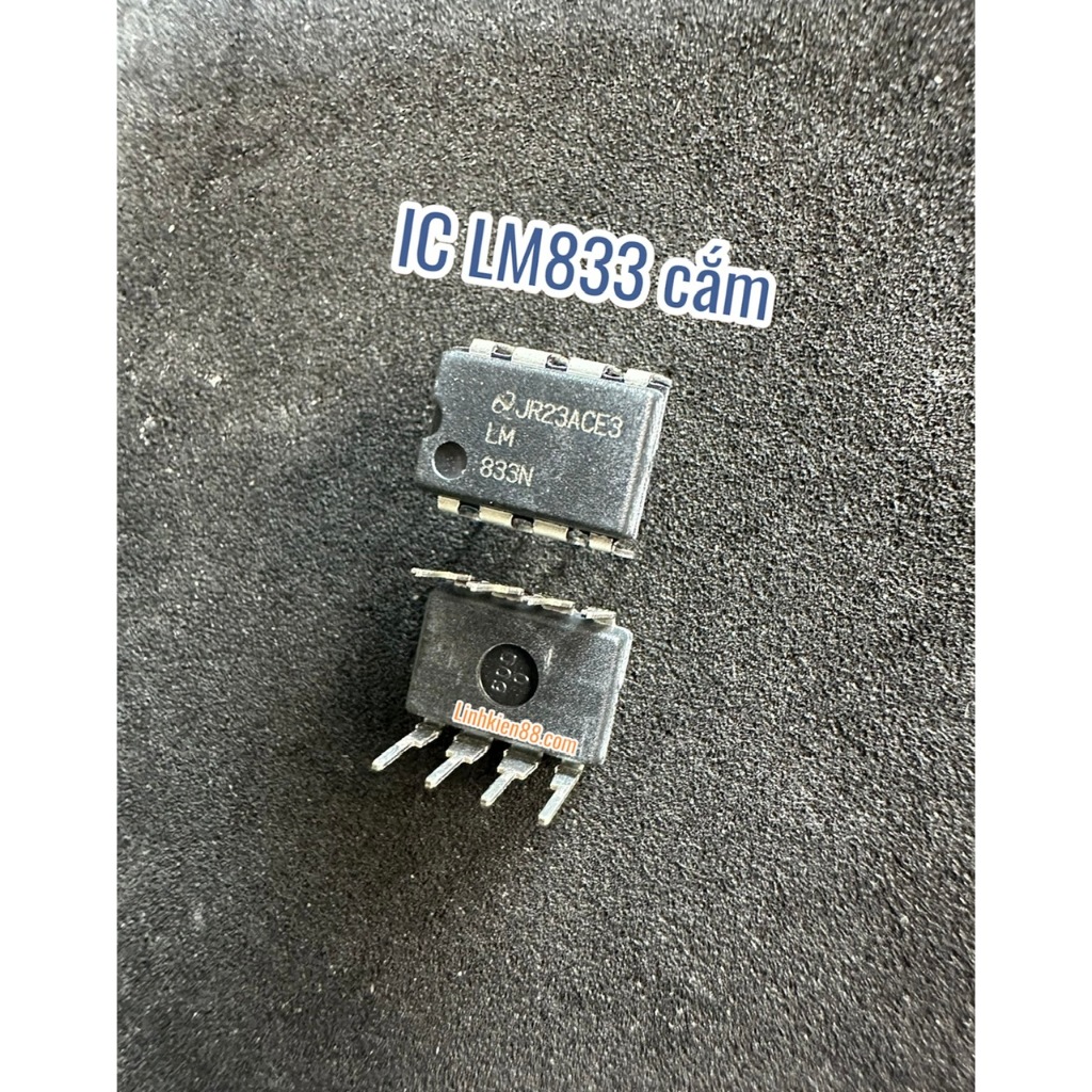 3 con IC LM833 833 cắm Dip-8 mới chính hãng TI