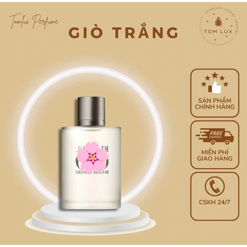 (FULL) Nước Hoa Nam G.A Dò Trắng TomLux 100ml