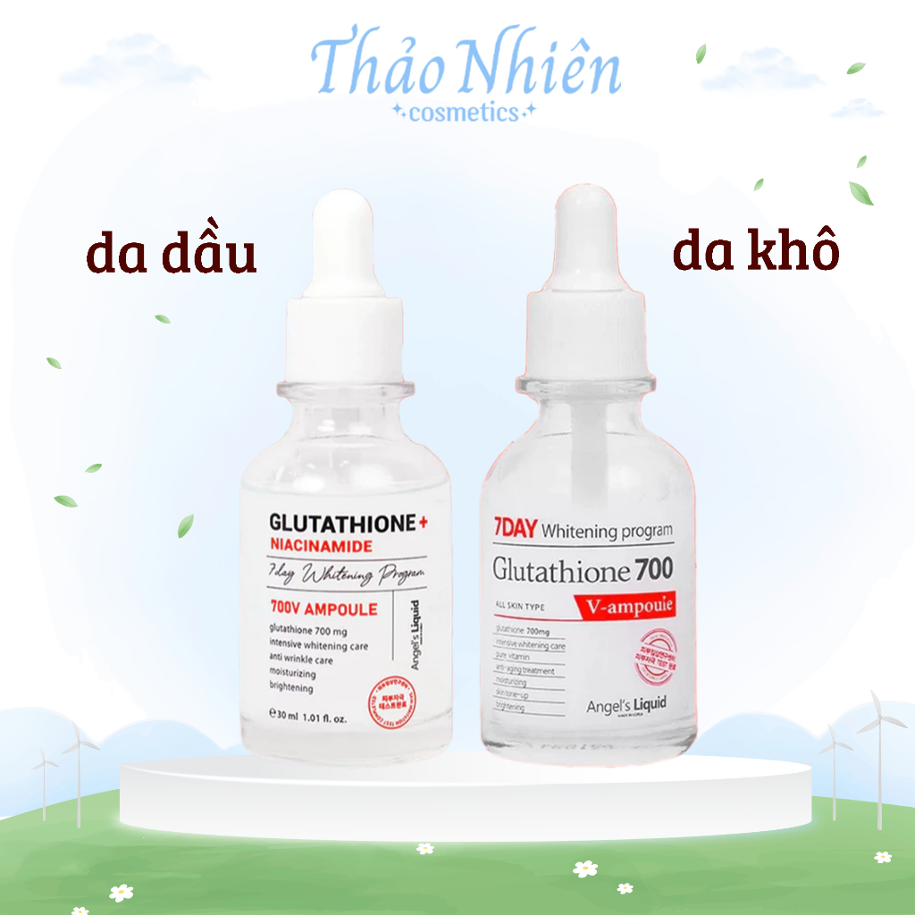 Tinh chất dưỡng trắng Angel Liquid Glutathione 700V Ampoule