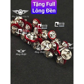   Tặng Full Lông Đền Đỏ  Full Ốc Dàn Áo Salaya Inox 304 Wave Dr Si Fu Ex Winner Vario AB Vision Jupiter Sonic Raider Satr 