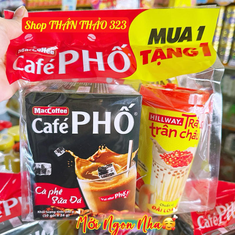 Cà Phê Phố Sữa Đá MacCoffee (10 gói)