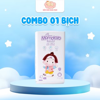 [1 BỊCH] Tã Bỉm MOMOTARO Dán/ Quần Size NB–4XL Siêu Mỏng Nhẹ Cho Bé