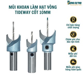 Mũi Khoan Hạt Vòng Tideway , Mũi Khoét Gỗ Tròn Đều 4 Cánh, Tạo Hạt Gỗ Thủ Công Chuẩn Đẹp