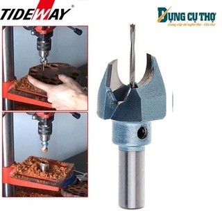 Mũi Khoan Hạt Vòng Tideway , Mũi Khoét Gỗ Tròn Đều 4 Cánh, Tạo Hạt Gỗ Thủ Công Chuẩn Đẹp