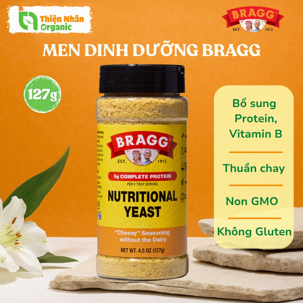 Men Dinh Dưỡng Bragg Nutritional Yeast 127g