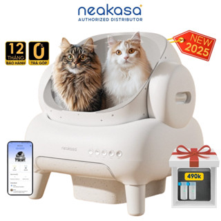 [New 2025] Máy dọn vệ sinh cho mèo NEAKASA M1 - Thiết kế OPEN-TOP Nhà vệ sinh cho mèo từ 1 - 15 kg