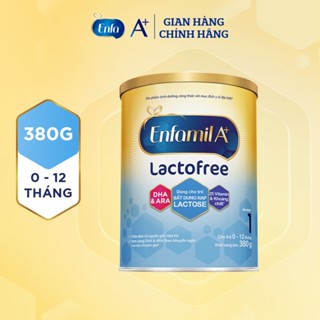 Sữa Bột Enfamil A+ Lactofree Care: Sữa Cho Trẻ Bất Dung Nạp Lactose- 380g