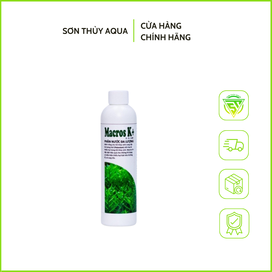 Phân nước cung cấp Kali Macros K+ 230mL