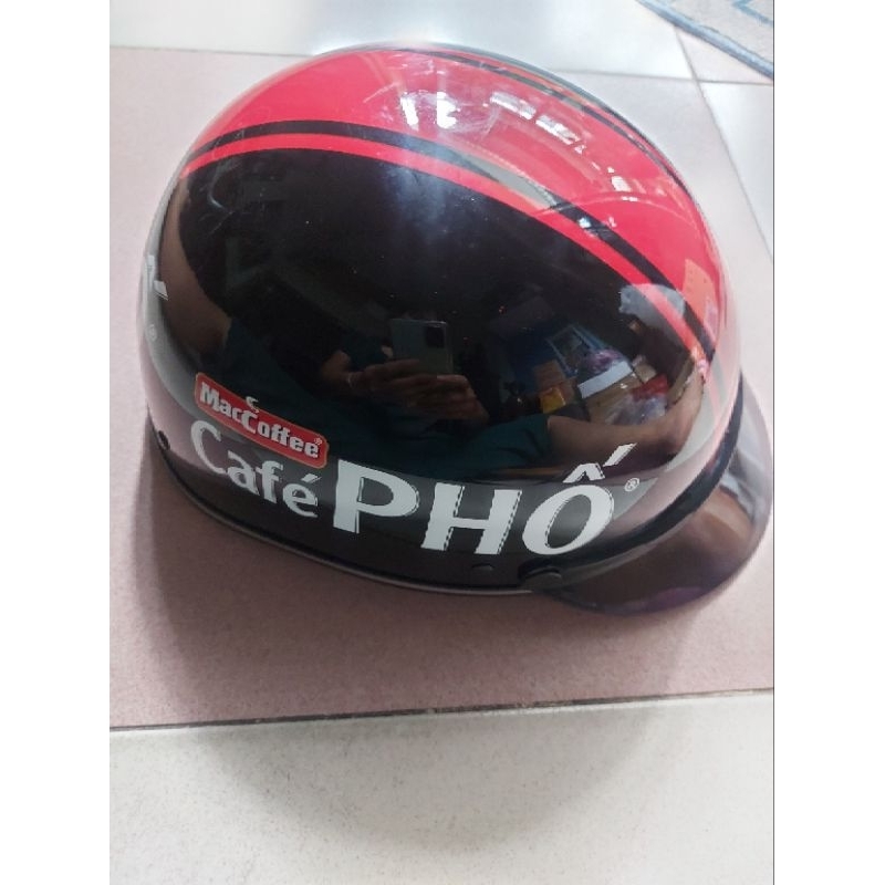 Nón bảo hiểm MacCoffee Cà Phê Phố (nón lớn)