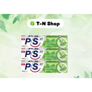 (Bộ 3 cây) Kem Đánh Răng P/S Trà Thơm Mát 230g