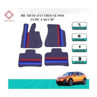 Thảm lót sàn oto sợi cước  theo xe vinfat vf3,vf5, vt6,vf7, vf8, viso. mada..