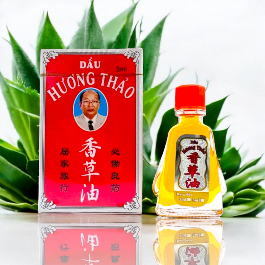 Dầu gió Hương Thảo 5ml Combo 12 chai