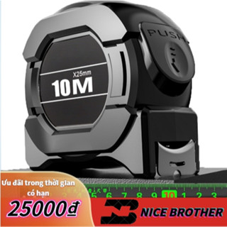 Thước dây cuộn 5m  7.5m 10m Chất liệu thép không gỉ Thước cuộn dây thép Tự động tái Chế thước mét inox