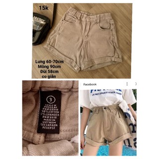 Quần Short,quần đùi  2hand