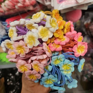 SET 4 DÂY BUỘC TÓC HOA SỨ HÈ DU LỊCH